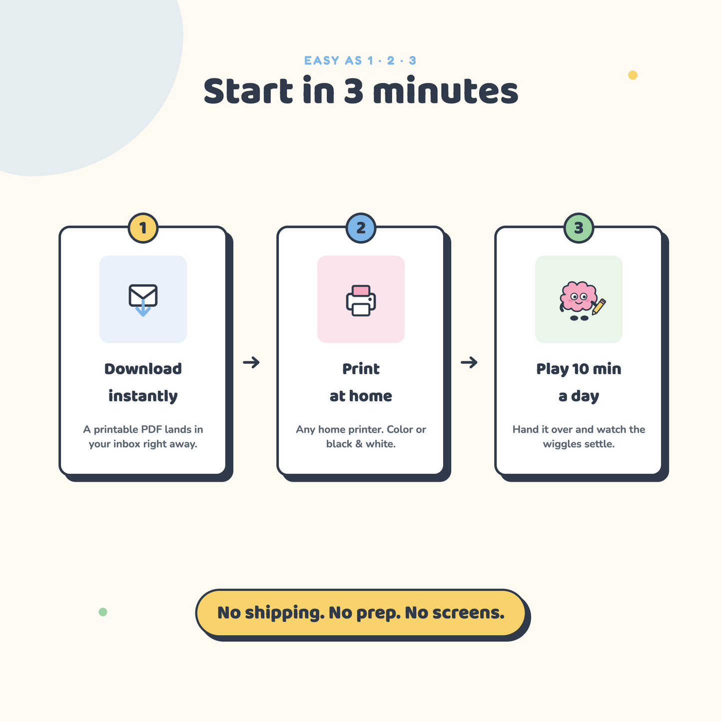 The Focus Kit™ - 100+ Printable Activities That Turn "I Can't" Into Focus